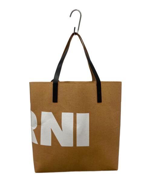 MARNI（マルニ）MARNI (マルニ) ペーパートートバッグ ベージュ サイズ:UNIの古着・服飾アイテム