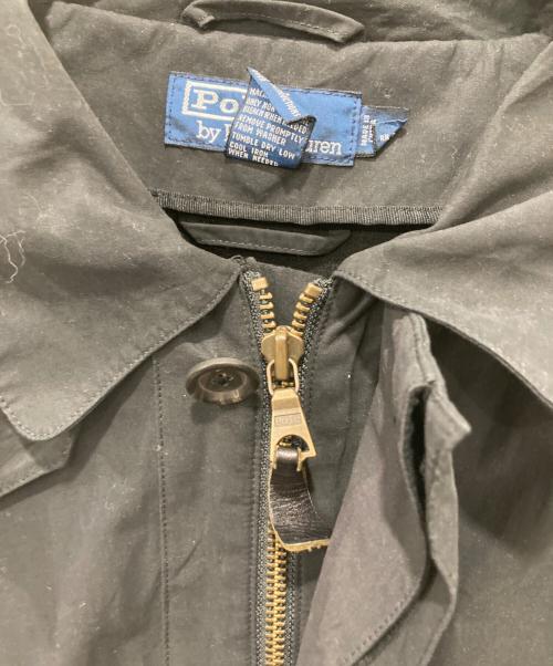 POLO RALPH LAUREN（ポロ・ラルフローレン）POLO RALPH LAUREN (ポロ・ラルフローレン) ライナー付きハーフコート ブラック サイズ:Lの古着・服飾アイテム