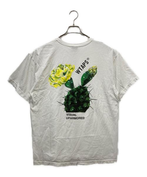 WTAPS（ダブルタップス）WTAPS (ダブルタップス) SPOT CACTO/SS COTTON TEE ホワイト サイズ:X03の古着・服飾アイテム