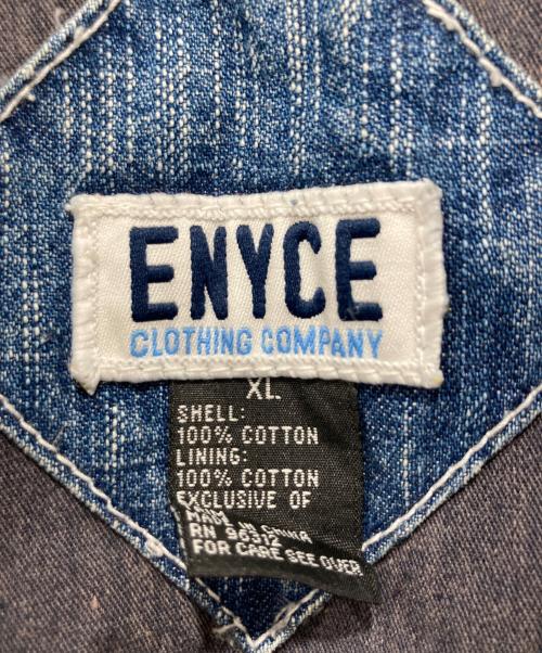 ENYCE（エニーチェ）ENYCE (エニーチェ) 90’ｓデニムジャケット インディゴ サイズ:XLの古着・服飾アイテム