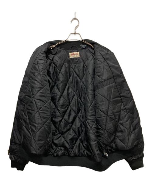 pellepelle（ペレペレ）pellepelle (ペレペレ) 刺繍キルティングジャケット ブラック サイズ:XLの古着・服飾アイテム