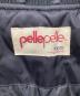 中古・古着 pellepelle (ペレペレ) 刺繍キルティングジャケット ブラック サイズ:XL：25000円