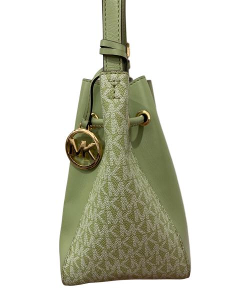 MICHAEL KORS（マイケル・コース）MICHAEL KORS (マイケルコース) ショルダーバッグ グリーンの古着・服飾アイテム