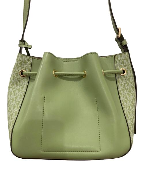 MICHAEL KORS（マイケル・コース）MICHAEL KORS (マイケルコース) ショルダーバッグ グリーンの古着・服飾アイテム