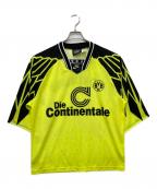 NIKEナイキ）の古着「DORTMUND ゲームシャツ」｜イエロー