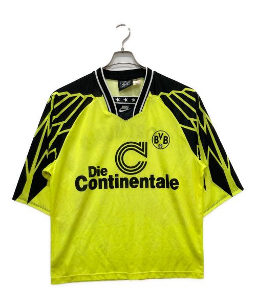 NIKE（ナイキ）NIKE (ナイキ) DORTMUND ゲームシャツ イエロー サイズ:Lの古着・服飾アイテム