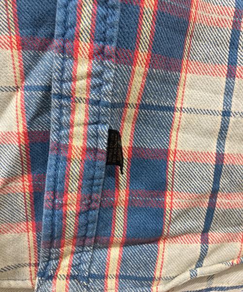 RRL（ダブルアールエル）RRL (ダブルアールエル) ネルシャツ スカイブルー サイズ:Mの古着・服飾アイテム