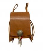 RED MOONレッドムーン）の古着「メディストンバッグ」｜ブラウン