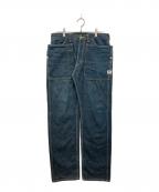 SASSAFRASササフラス）の古着「フォールリーフパンツ」｜インディゴ