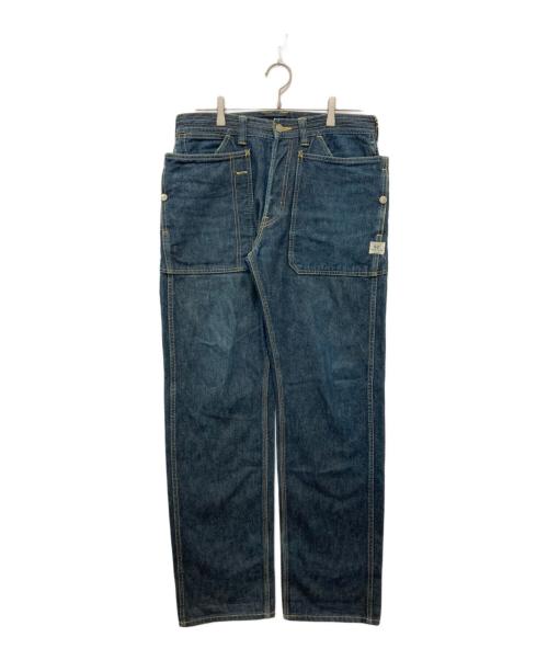 SASSAFRAS（ササフラス）SASSAFRAS (ササフラス) フォールリーフパンツ インディゴ サイズ:Mの古着・服飾アイテム