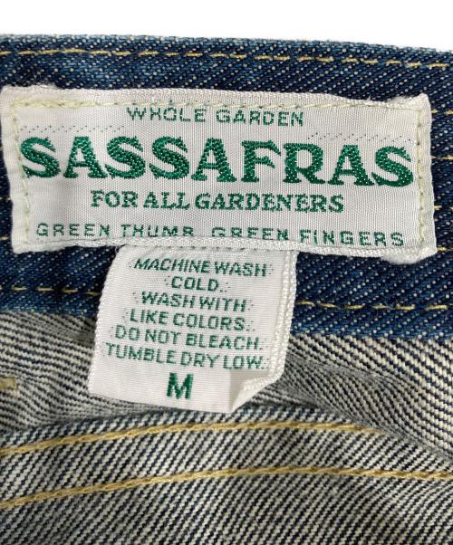 SASSAFRAS（ササフラス）SASSAFRAS (ササフラス) フォールリーフパンツ インディゴ サイズ:Mの古着・服飾アイテム