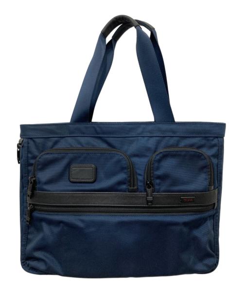 TUMI（トゥミ）TUMI (トゥミ) SHIPS (シップス) アルファ2 エクスパンダブル・ トートバッグ ネイビーの古着・服飾アイテム