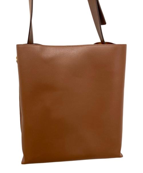 EPOR（エポール）EPOR (エポール) Y BAG Shoulder Large ブラウンの古着・服飾アイテム