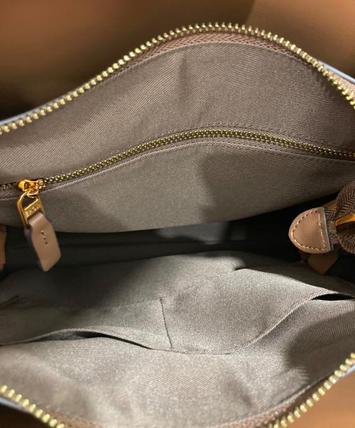 EPOR（エポール）EPOR (エポール) Y BAG Shoulder Large ブラウンの古着・服飾アイテム