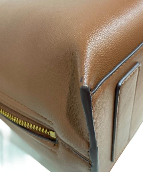 EPOR（エポール）EPOR (エポール) Y BAG Shoulder Large ブラウンの古着・服飾アイテム