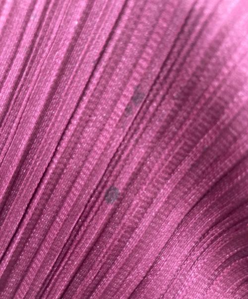 PLEATS PLEASE（プリーツプリーズ）PLEATS PLEASE (プリーツプリーズ) ロングカーディガン ボルドー サイズ:3の古着・服飾アイテム