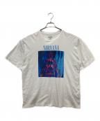 NEIGHBORHOODネイバーフッド）の古着「NH X NIRVANA.TEE」｜ホワイト