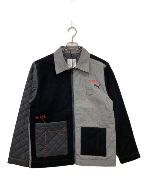 PUMA（プーマ）PUMA (プーマ) MICHAEL LAU (マイケル・ラウ) リバーシブルジャケット グレー サイズ:S 未使用品の古着・服飾アイテム