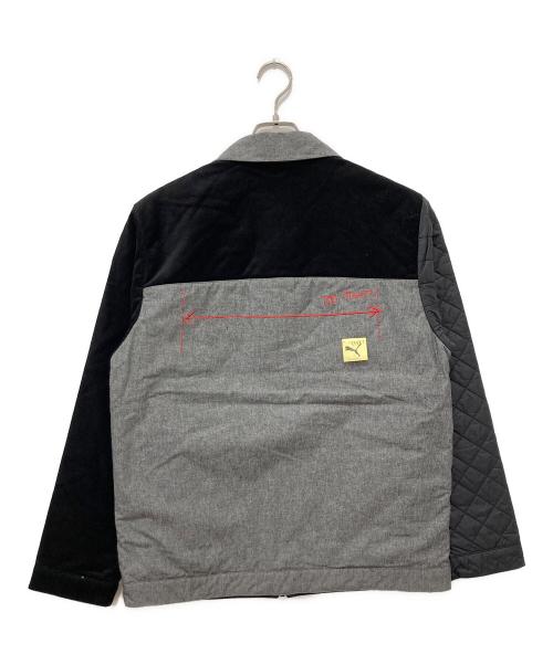 PUMA（プーマ）PUMA (プーマ) MICHAEL LAU (マイケル・ラウ) リバーシブルジャケット グレー サイズ:S 未使用品の古着・服飾アイテム