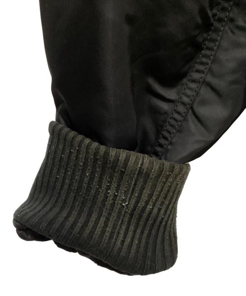 ALPHA（アルファ）ALPHA (アルファ) B-15インジェクターフライトジャケット ブラック サイズ:Mの古着・服飾アイテム