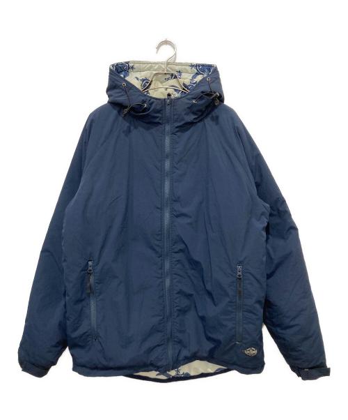 CLUCT（クラクト）CLUCT (クラクト) 中綿ジャケット ネイビー サイズ:Lの古着・服飾アイテム