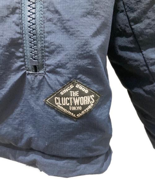 CLUCT（クラクト）CLUCT (クラクト) 中綿ジャケット ネイビー サイズ:Lの古着・服飾アイテム