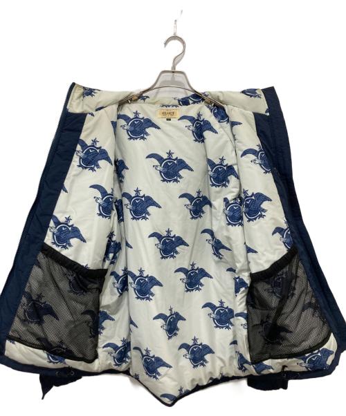 CLUCT（クラクト）CLUCT (クラクト) 中綿ジャケット ネイビー サイズ:Lの古着・服飾アイテム