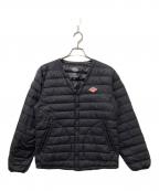 DANTONダントン）の古着「インナーダウンジャケット」｜ブラック