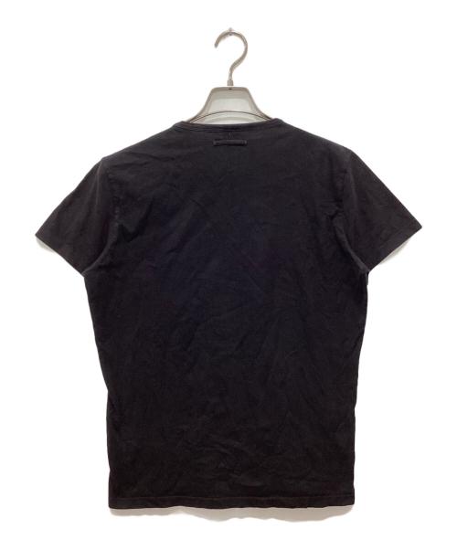 Jean Paul Gaultier homme（ジャンポールゴルチェオム）Jean Paul Gaultier homme (ジャンポールゴルチェオム) プリントTシャツ ブラック サイズ:48の古着・服飾アイテム