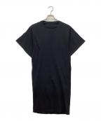 Maison Margielaメゾンマルジェラ）の古着「カットソーワンピース」｜ブラック