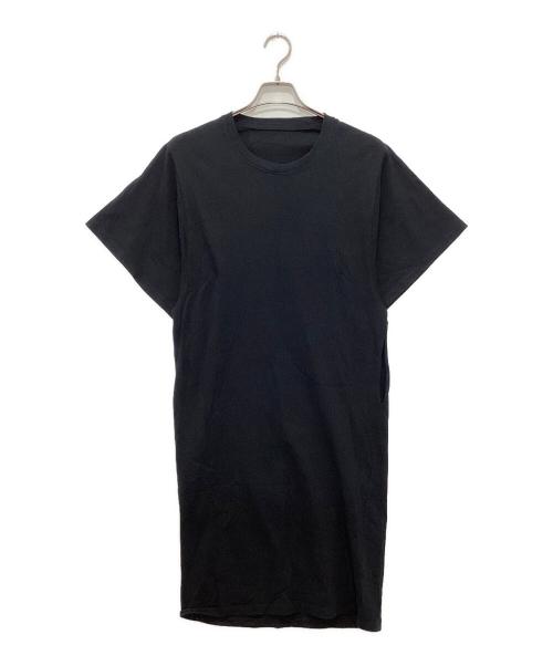 Maison Margiela（メゾンマルジェラ）Maison Margiela (メゾンマルジェラ) カットソーワンピース ブラック サイズ:Ｓの古着・服飾アイテム