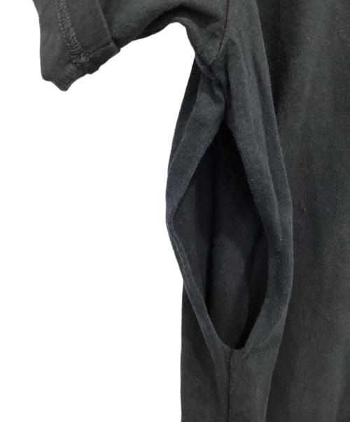 Maison Margiela（メゾンマルジェラ）Maison Margiela (メゾンマルジェラ) カットソーワンピース ブラック サイズ:Ｓの古着・服飾アイテム
