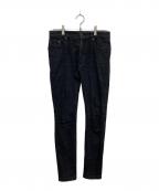 Saint Laurent Parisサンローランパリ）の古着「スキニーデニムパンツ」｜ブラック