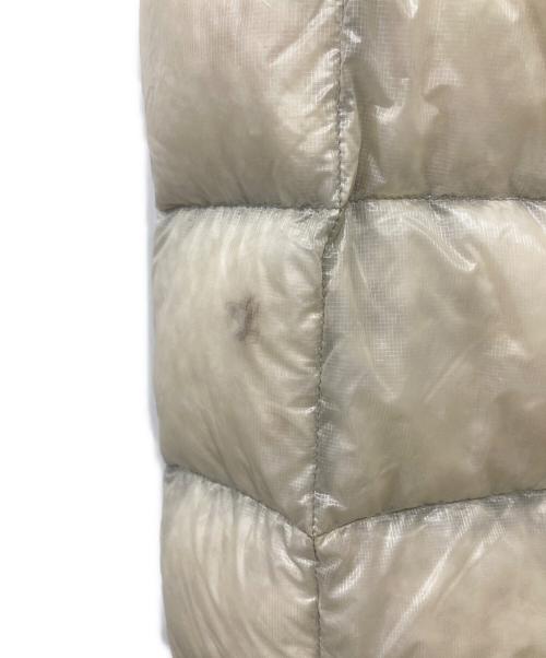 and wander（アンドワンダー）and wander (アンドワンダー) diamond stitch down vest アイボリー サイズ:Lの古着・服飾アイテム