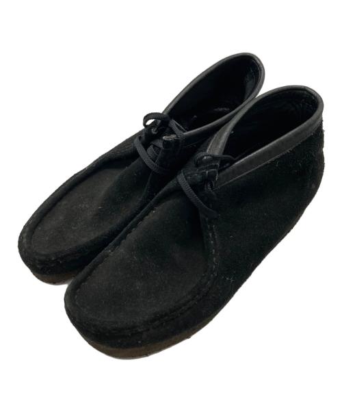 CLARKS（クラークス）CLARKS (クラークス) ワラビーブーツ ブラック サイズ:41 1/2の古着・服飾アイテム