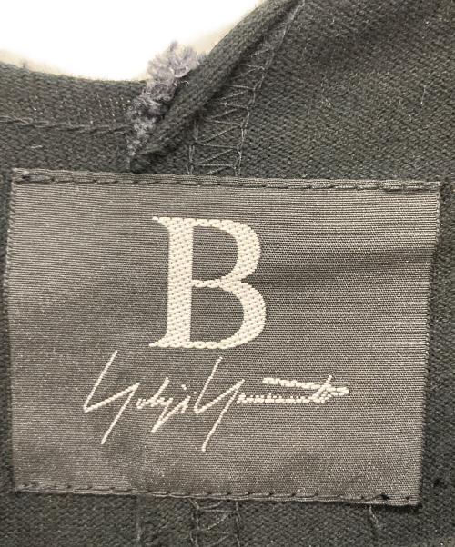 B Yohji Yamamoto（ビーヨウジヤマモト）B Yohji Yamamoto (ビーヨウジヤマモト) グラフィックプリントロングカットソー ブラック サイズ:2の古着・服飾アイテム