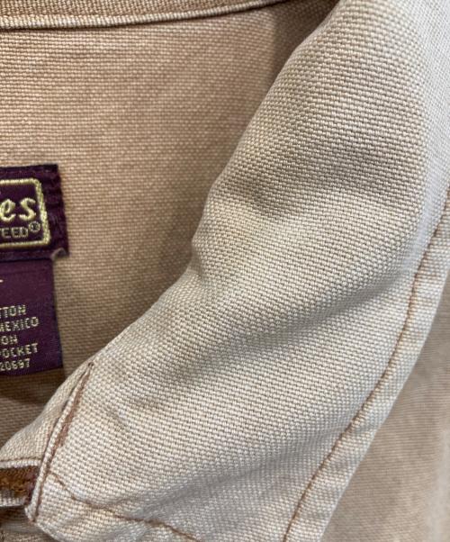 Dickies（ディッキーズ）Dickies (ディッキーズ) GUARANTEED ダックワークジャケット ベージュ サイズ:XLの古着・服飾アイテム