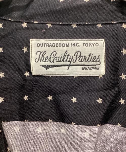 WACKO MARIA（ワコマリア）WACKO MARIA (ワコマリア) スター柄シャツ ブラック サイズ:Lの古着・服飾アイテム