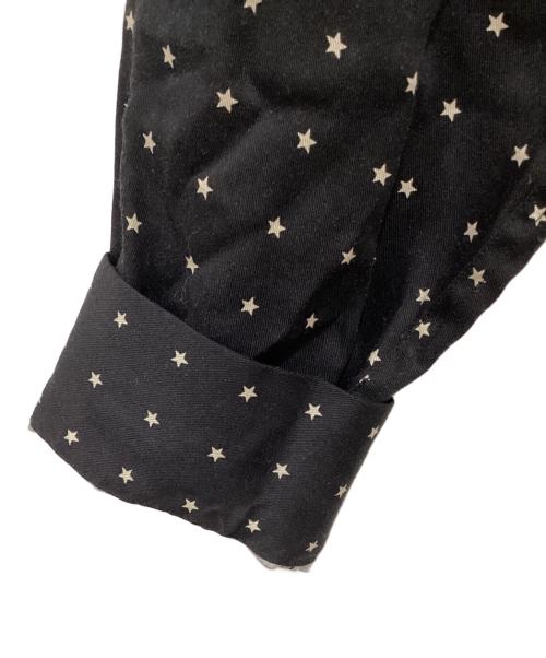 WACKO MARIA（ワコマリア）WACKO MARIA (ワコマリア) スター柄シャツ ブラック サイズ:Lの古着・服飾アイテム