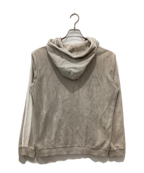 NUMBER (N)INE DENIM（ナンバーナインデニム）NUMBER (N)INE DENIM (ナンバーナインデニム) パイルジップパーカー ベージュ サイズ:Mの古着・服飾アイテム