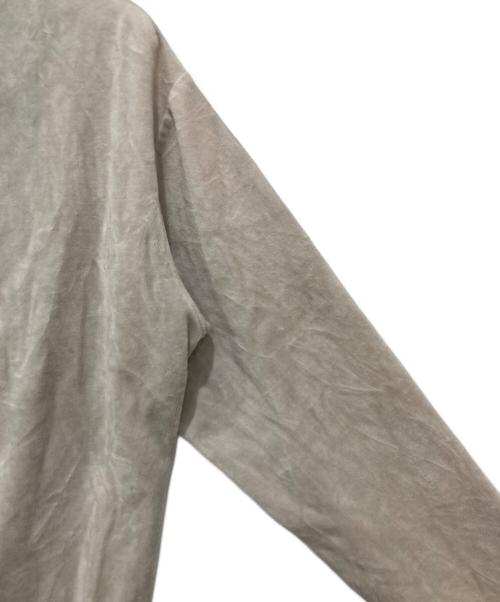 NUMBER (N)INE DENIM（ナンバーナインデニム）NUMBER (N)INE DENIM (ナンバーナインデニム) パイルジップパーカー ベージュ サイズ:Mの古着・服飾アイテム