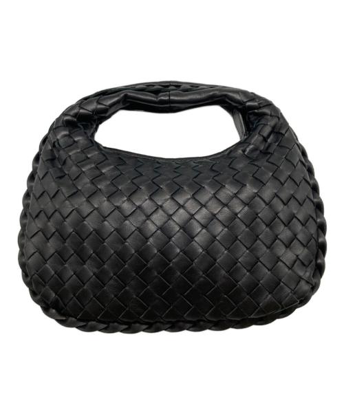 BOTTEGA VENETA（ボッテガベネタ）BOTTEGA VENETA (ボッテガベネタ) イントレチャートハンドバッグ ブラックの古着・服飾アイテム
