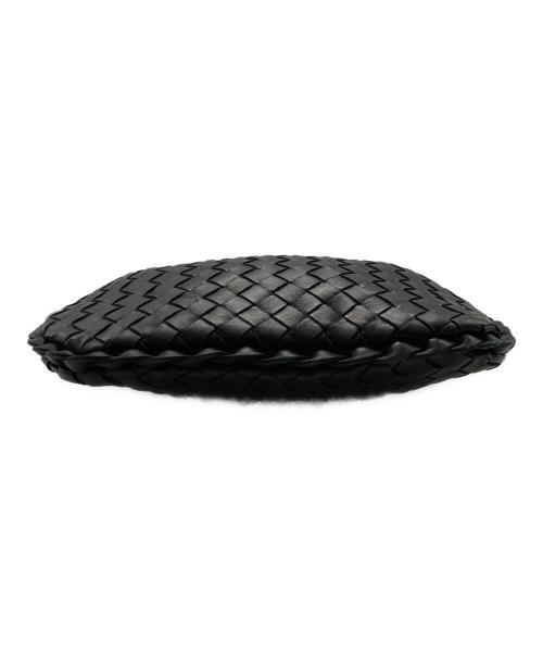 BOTTEGA VENETA（ボッテガベネタ）BOTTEGA VENETA (ボッテガベネタ) イントレチャートハンドバッグ ブラックの古着・服飾アイテム