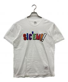 SUPREME×WTAPS（シュプリーム×ダブルタップス）の古着「Sic'em! Tee」｜ホワイト