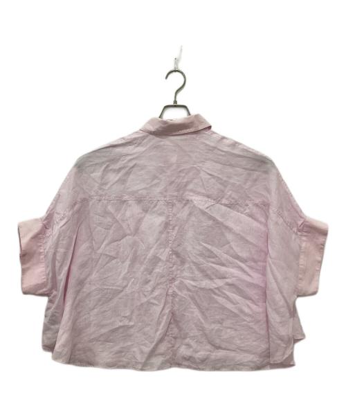 Gready Brilliant（グレディ ブリリアン）Gready Brilliant (グレディ ブリリアン) リネンドルマンシャツ ピンク サイズ:38の古着・服飾アイテム