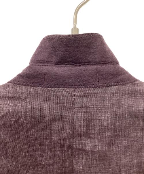 BOSS（ボス）BOSS (ボス) スリムフィット ジャケット パープル サイズ:UK50の古着・服飾アイテム