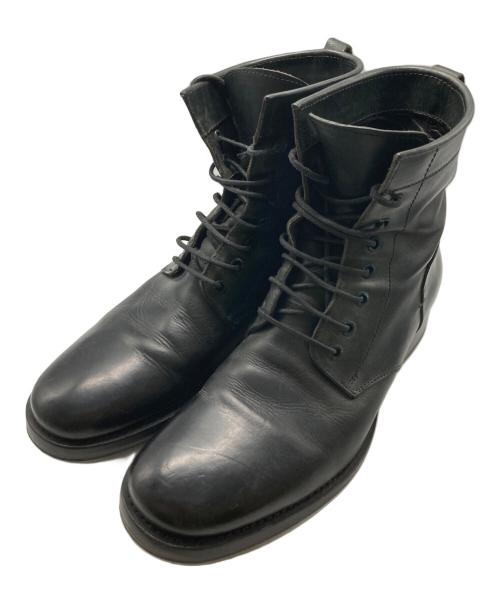 BUTTERO（ブッテロ）BUTTERO (ブッテロ) レースアップブーツ ブラック サイズ:39の古着・服飾アイテム