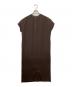 icB (アイシービー) FluidBackSatin ワンピース ブラウン サイズ:２：7000円