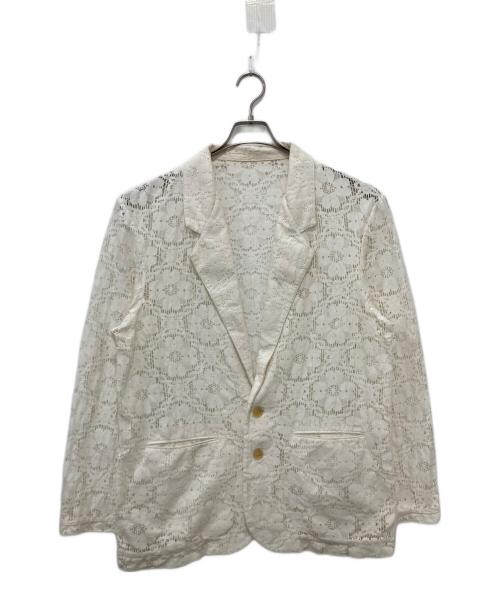 TODAYFUL（トゥデイフル）TODAYFUL (トゥデイフル) Lace Over Jacket ホワイト サイズ:38の古着・服飾アイテム