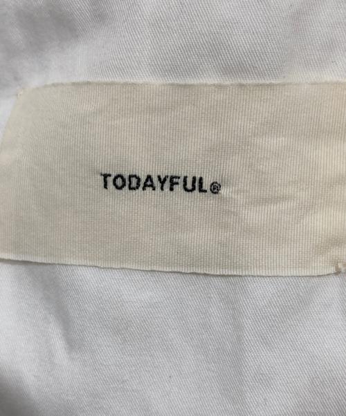 TODAYFUL（トゥデイフル）TODAYFUL (トゥデイフル) Lace Over Jacket ホワイト サイズ:38の古着・服飾アイテム